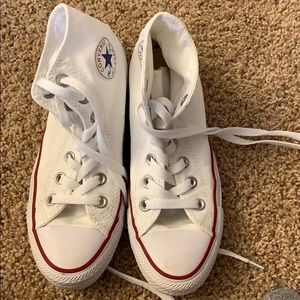 White high top converse